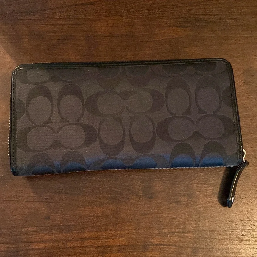 Coach Zip Around Wallet